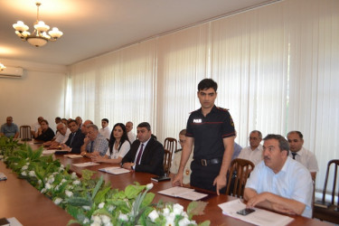 20 avqust   2025-ci il tarixində Mingəçevir Şəhər İcra Hakimiyyəti başçısı yanında Şuranın növbəti iclası oldu