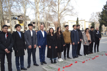 2 Fevral "Gənclər Günü" münasibətilə Mingəçevir gəncləri ilə görüş keçirildi