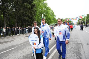 Ümummilli Lider Heydər Əliyevin 103-cü ildönümünə həsr olunan avarçəkmə və kanoe üzrə “Prezident Kuboku 2026” beynəlxalq reqatasının paradı təşkil edilib.