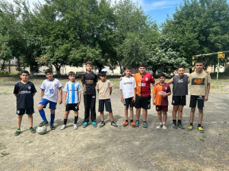 2025-ci il "Konstitusiya və Suverenlik ili" elan olunması ilə əlaqədar Mənzil Təsərrüfatı və Abadlaşdırma idarəsi tərəfindən yeniyetmələr arasında futbol və dama yarışı keçirilmişdir