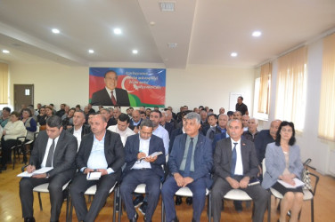 Mingəçevir şəhər İcra Hakimiyyətinin başçısı İlham İsmayılovun vətəndaşlarla növbəti səyyar görüşü may ayının 15-də keçirilib.