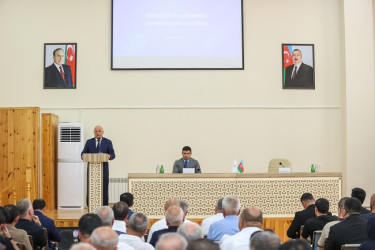 Sahibkarlarla növbəti görüş Mingəçevir şəhərində təşkil olunub