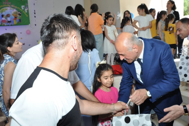 1 iyun Uşaqların Beynəlxalq Müdafiəsi Günü münasibəti ilə Mingəçevir şəhər İcra Hakimiyyətinin təşkilatçılığı ilə bayram tədbiri keçirilib.