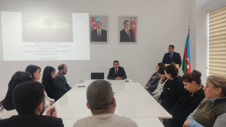 10 Dekabr - Beynəlxalq İnsan Hüquqları Gününə həsr olunmuş tədbir keçirilib.