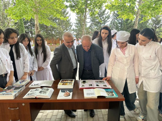 Mingəçevirdə Ulu Öndər Heydər Əliyevin 102 illiyinə həsr olunmuş silsilə tədbirlər davam edir.