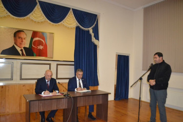 Dekabrın 4-də Mingəçevir şəhər İcra Hakimiyyətinin başçısı İlham İsmayılovun vətəndaşlarla növbəti səyyar görüşü keçirilib.