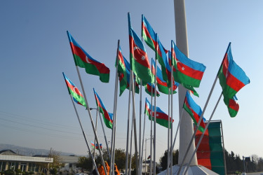 Mingəçevirdə "Dövlət Bayrağı Günü" qeyd edildi.