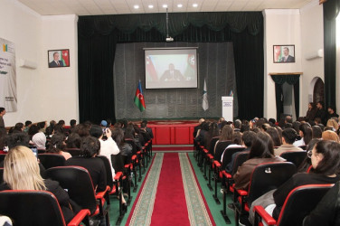 Mingəçevir Dövlət Universitetində “Qarabağ Azərbaycandır – Zəfərin sədası” adlı ədəbi-bədii tədbir keçirilib.