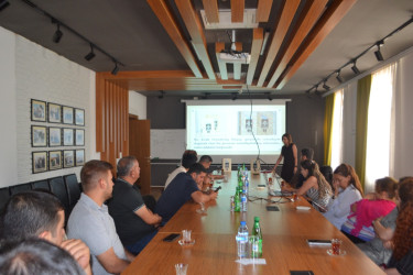 QƏRBİ AZƏRBAYCAN İRSİ: Kitabın təqdimat mərasimi Az.İES və Sənaye Parkınında keçirilib.