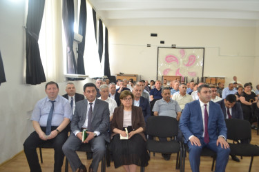 Mingəçevir şəhər İcra Hakimiyyətinin başçısı İlham İsmayılovun vətəndaşlarla növbəti səyyar görüşü iyun ayının 11-də keçirilib.