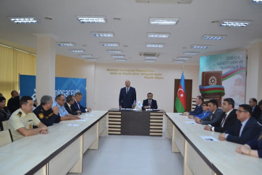 Sentyabrın 19-da “20 sentyabr Dövlət Suverenliyi günü”  münasibətilə Mingəçevir şəhər İcra Hakimiyyəti və YAP şəhər təşkilatı birgə  elmi-nəzəri konfrans keçirib.