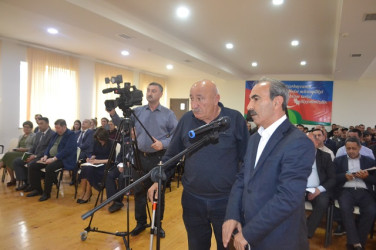 Mingəçevir şəhər İcra Hakimiyyətinin başçısı İlham İsmayılovun vətəndaşlarla növbəti səyyar görüşü may ayının 15-də keçirilib.