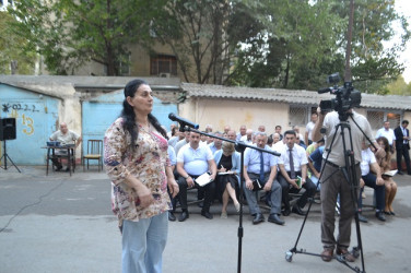 Mingəçevir şəhər İcra Hakimiyyətinin başçısı İlham İsmayılovun sakinlərlə növbəti səyyar görüşü sentyabr  ayının 12-də keçirilib