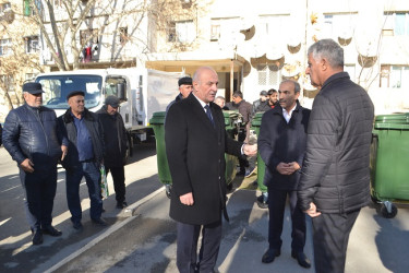 Mingəçevirdə kommunal təyinatlı müasir tipli texnikaya baxış keçirilib.