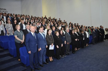 Mingəçevir şəhərində ümumrespublika müşavirəsi keçirilib