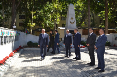 Mingəçevirdə Milli Qəhrəman Natiq Səlim oğlu Qasımovun xatirəsinə həsr olunmuş tədbir keçirilib