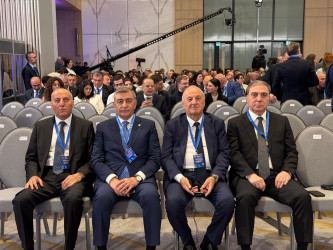 İlham İsmayılov Tbilisidə keçirilən XVI Regional Dayanıqlı İnkişaf Forumunda iştirak edir.