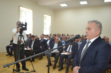 Mingəçevir şəhər İcra Hakimiyyətinin başçısı İlham İsmayılovun vətəndaşlarla növbəti səyyar görüşü may ayının 22-də keçirilib.