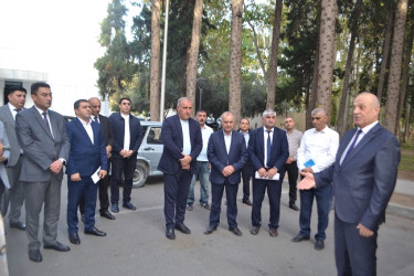 Mingəçevirdə məişət tullantıları daşıyan yeni texnika təqdim olunub