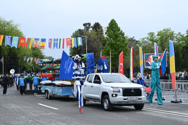 Ümummilli Lider Heydər Əliyevin 103-cü ildönümünə həsr olunan avarçəkmə və kanoe üzrə “Prezident Kuboku 2026” beynəlxalq reqatasının paradı təşkil edilib.