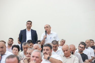 Sahibkarlarla növbəti görüş Mingəçevir şəhərində təşkil olunub