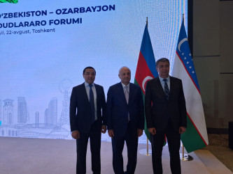 Özbəkistan–Azərbaycan Regionlararası Forumu keçirilib.