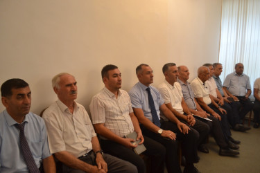 31 iyul tarixində Mingəçevir Şəhər İcra Hakimiyyəti başçısı yanında Şuranın növbəti iclası keçirilib.