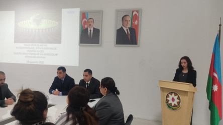 10 Dekabr - Beynəlxalq İnsan Hüquqları Gününə həsr olunmuş tədbir keçirilib.