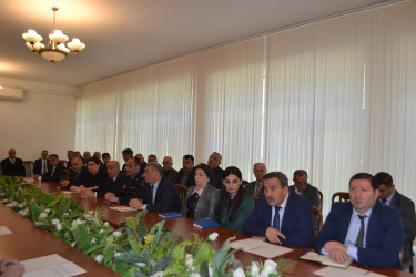 16 aprel tarixində Mingəçevir Şəhər İcra Hakimiyyəti başçısı yanında Şuranın növbəti iclası keçirilib.