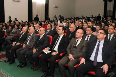Azərbaycanın Ümummilli lideri Heydər Əliyevin Anım gününə həsr olunmuş “Heydər Əliyev irsinin strateji əhəmiyyəti: davamlı inkişaf perspektivləri” mövsuzunda elmi-praktik konfrans keçirilib.