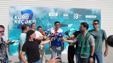 Mingəçevirdə "Kürü keçək?! - 2” açıq suda üzmə yarışı keçirilib.