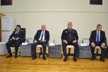 “ Təhsil müəssisələlində zorakılığın qarşısının alınması” mövzusunda tədbir keçirildi.