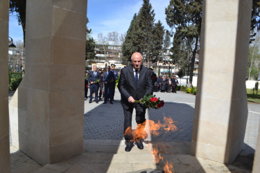 Mingəçevirdə  Soyqırımı Günü qeyd olundu