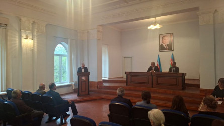 Mənzil Kommunal Təsərrüfatı İstehsalat Birliyində “Konstitusiya və Suverenlik İli”nə həsr olunmuş tədbir keçirilib