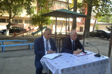 Mingəçevir şəhər İcra Hakimiyyətinin başçısı İlham İsmayılovun vətəndaşlarla növbəti səyyar görüşü avqust ayının 6-da keçirilib.