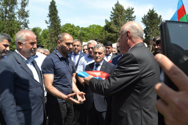 İtkin-şəhid  Mingəçevirdə  torpağa tapşırıldı