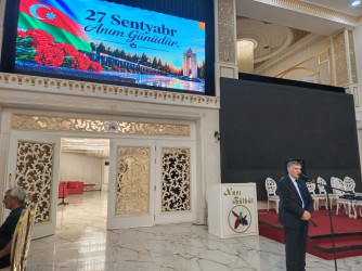 27 Sentyabr – Anım Günü ilə əlaqədar olaraq Mingəçevir şəhər İcra Hakimiyyətinin təşkilatçılığı ilə şəhidlərin xatirəsinə ehsan süfrəsi açılmışdır.