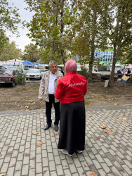 Oktyabrın 2-də şəhər sakinlərinə Mingəçevir şəhər İcra Hakimiyyəti tərəfindən hazırlanmış “Məişət zorakılığının qurbanı olma” adlı bukletlər  paylanılıb