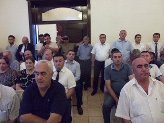 Mingəçevir  şəhər İcra Hakimiyyətinin başçısı İlham İsmayılovun növbəti səyyar görüşü 07 sentyabr 2023-cü ildə keçirildi.