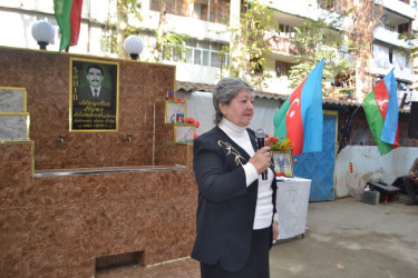 Mingəçevir 1 ci Qarabağ müharibəsi şəhidi İlyas Mayılovun adının əbədiləşməsi üçün yaşadığı binanın qarşısında  xatirə bulağının  açılışı olub.