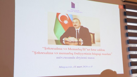 Mingəçevir Dövlət Universitetində tədbir keçirildi