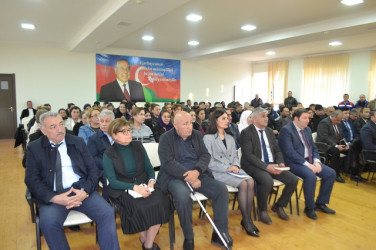 Mingəçevir şəhər İcra Hakimiyyətinin başçısı İlham İsmayılovun vətəndaşlarla növbəti səyyar görüşü fevral ayının 19-da  keçirilib.