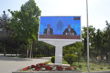 2025-ci ilin "Konstitusiya və Süverenıik ili" elan edilməsi ilə əlaqədar olaraq Mingəçevirdə tədbirlər davam edir