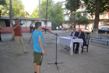 Mingəçevir şəhər İcra Hakimiyyətinin başçısı İlham İsmayılovun vətəndaşlarla növbəti səyyar görüşü avqust ayının 6-da keçirilib.
