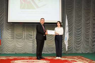 Mingəçevir Dövlət Universitetində “Konstitusiya və Suverenlik İli” çərçivəsində tələbələrin elmi-praktik konfransı keçirilib