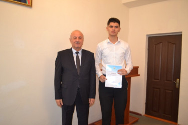 Mingəçevir İcra Hakimiyyətində növbəti  könüllülərə sertifikatlar verildi