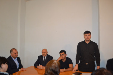 07.05.2026-cı il tarixdə əbədiyaşar lider Heydər Əliyevin   103-cü ildönümünə həsr edilmiş tədbir keçirilmişdir