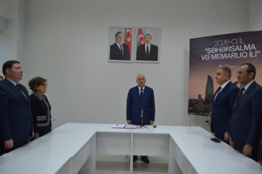 Mingəçevirdə “Şəhərsalma və Memarlıq ili” münasibəti ilə tədbir keçirilib