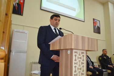 “ Təhsil müəssisələlində zorakılığın qarşısının alınması” mövzusunda tədbir keçirildi.