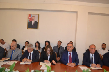 Sentyabr ayının 24-də Mingəçevir şəhər İcra Hakimiyyəti başçısı yanında Şuranın növbəti iclası keçirilib.